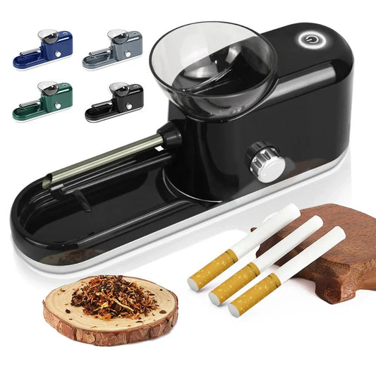 Automatic electric tobacco filling maker for quick cigarette rolling