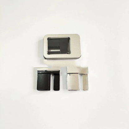 Adjustable pants waist clip with sleek, hidden design for a custom, comfortable fit