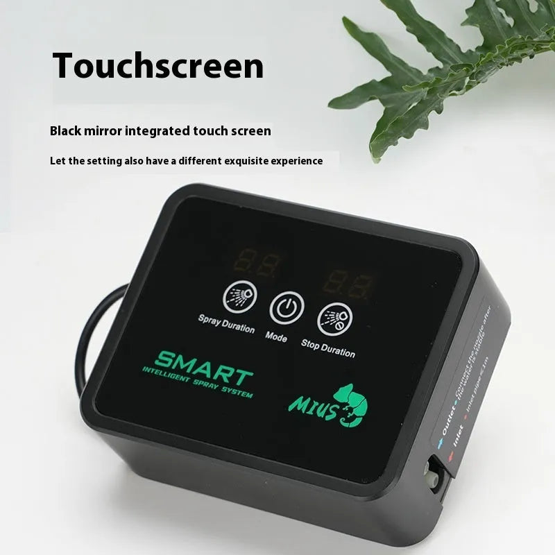 Rain Forest cylinder timing spray system for simulated rainfall humidification, 0.7KG, intelligent spray unit