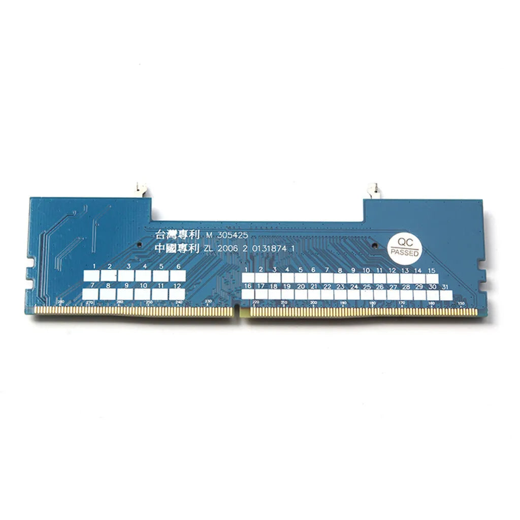 DDR4 laptop to desktop memory adapter card with electrostatic protection bag