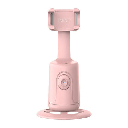 360 degree auto face tracking smartphone gimbal stabilizer with AI smart tracking and tripod for vlogging, live streaming, and video recording