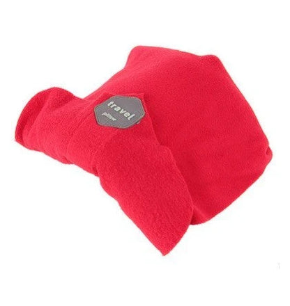 Premium U-shaped neck wrap pillow with soft, breathable fabric for soothing neck and shoulder support during travel, work, and outdoor activities