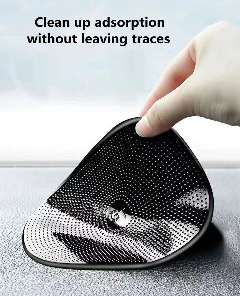 High Temperature Mobile Phone Nano Skid Pad on dashboard securing phone