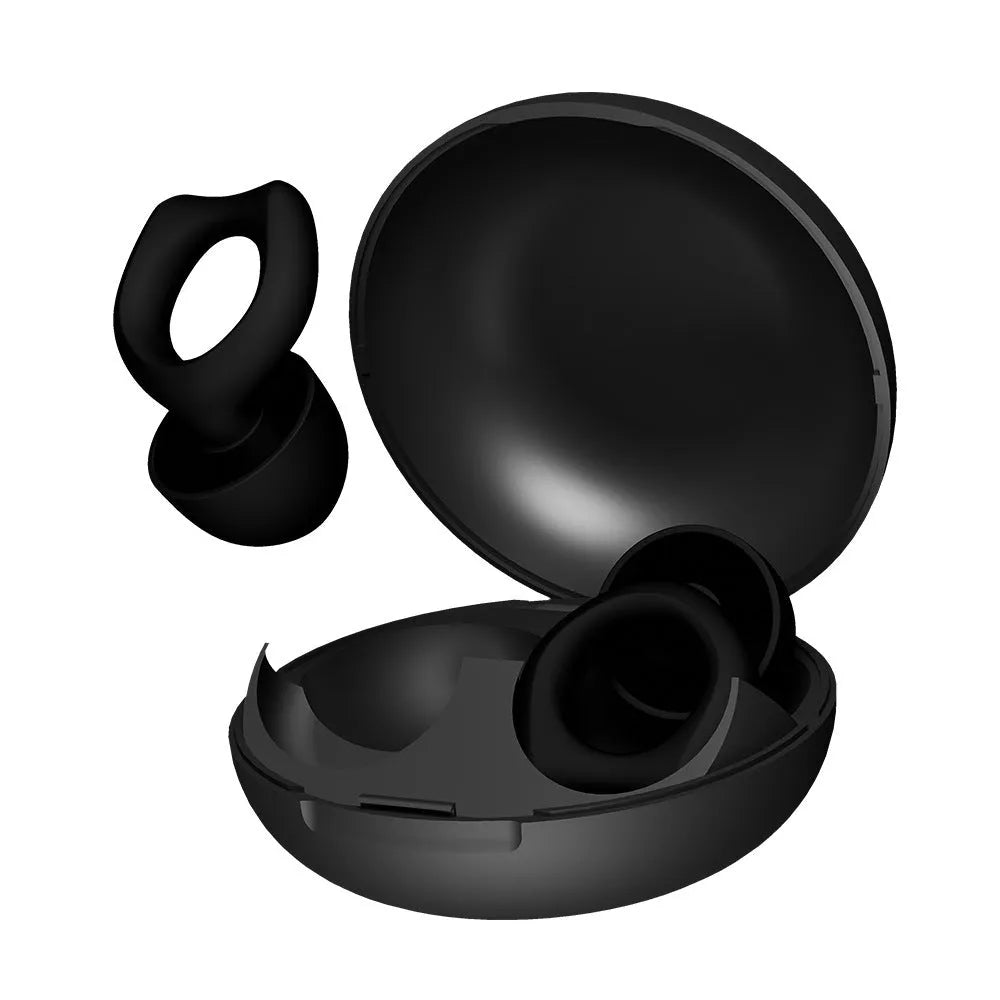 Silicone soundproof earplugs in five colour options with OPP packaging