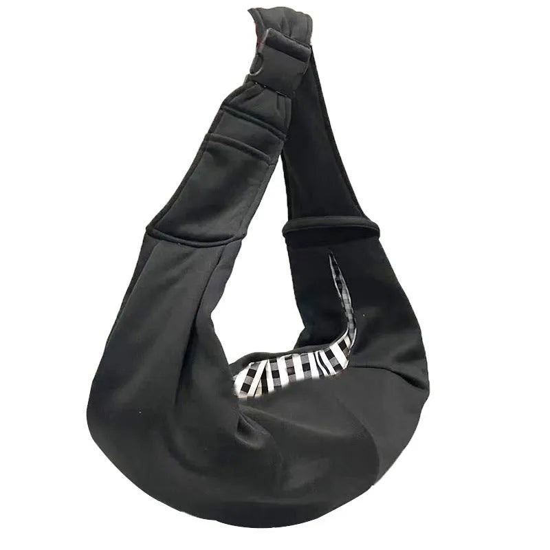 Soft polyester adjustable shoulder strap pet bag for small dogs up to 7.5kg in multiple colour options.
