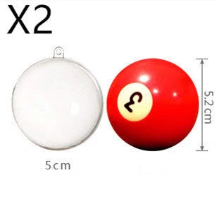 Eco-friendly PS plastic decorative hanging balls for crafts, decorations, and gifts