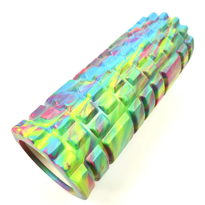 33cm long camouflage pattern EVA foam roller for fitness and muscle massage