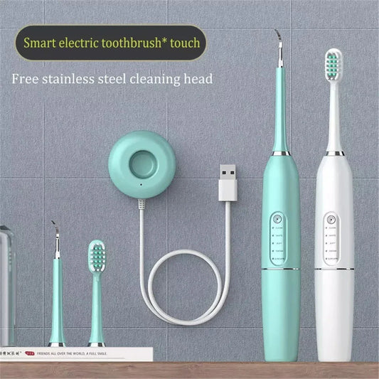 Premium Sonic Electric Toothbrush with Dental Scaler - Powerful Cleaning for a Dazzling Smile