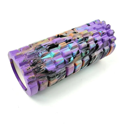 33cm long camouflage pattern EVA foam roller for fitness and muscle massage