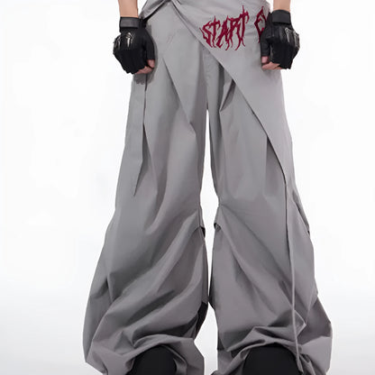 Boys' wide-leg summer pants in Korean style solid colours