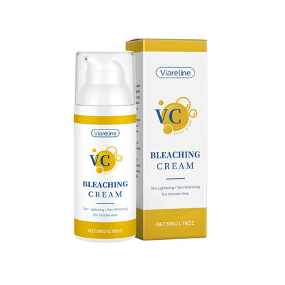 50g skin lightening cream jar with vitamin C and titanium dioxide for pigment treatment