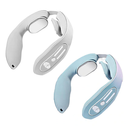 EMS Neck Acupoints Lymphvity Massager with heat function in space grey and gradient colours
