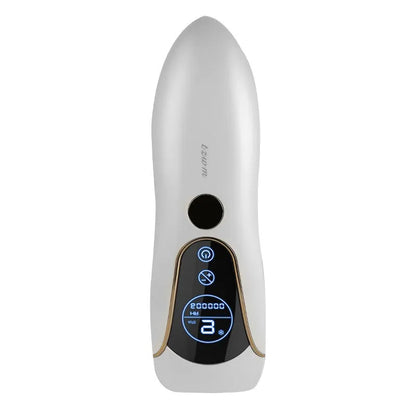 Freezing point hair removal device in Sundial green, pink or white colour for whole body use