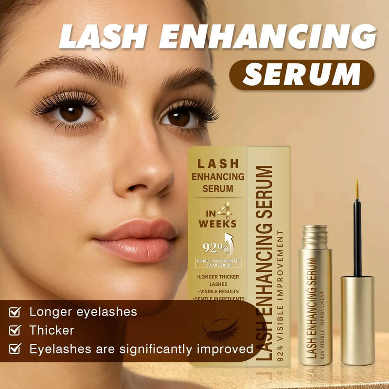 Eyelash Growth Serum with 4ml Neutral Packaging for General Population Makeup Tool Enhancement and Lash Condition Improvement