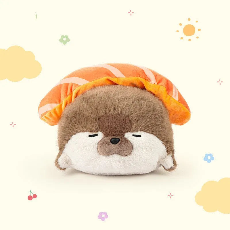 40cm plush toy soothing sleeping doll in brown, blue, or white