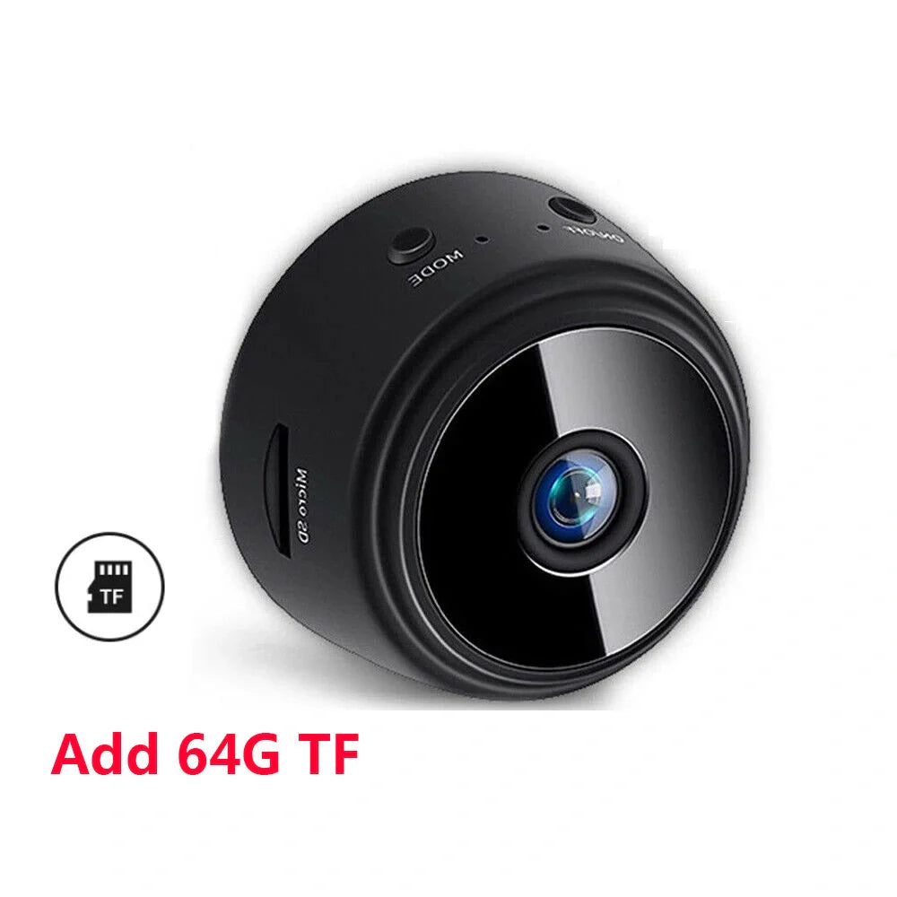 A9 Magnetic Suction Security Camera with HD 1080P and infrared night vision