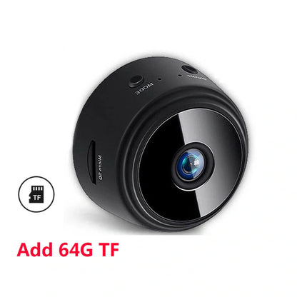 A9 Magnetic Suction Security Camera with HD 1080P and infrared night vision