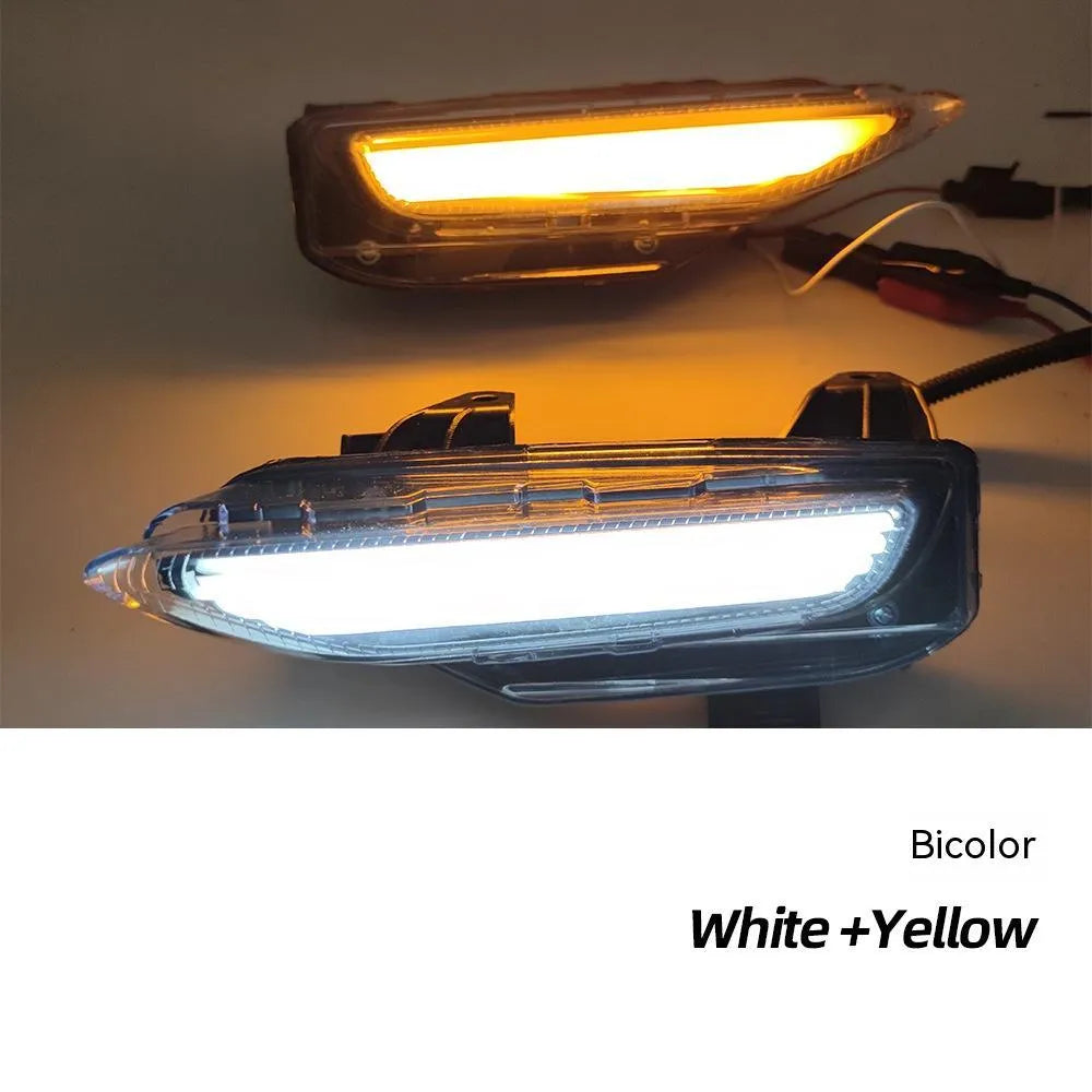 Infiniti Q50 Q70 front bumper LED daytime running lamp with turn signal function