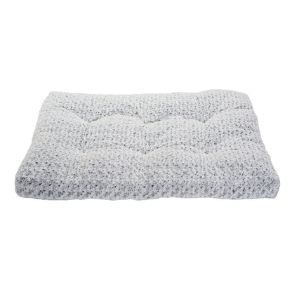 Premium rose velvet orthopedic dog bed with soft, fluffy cotton lining for maximum comfort and support
