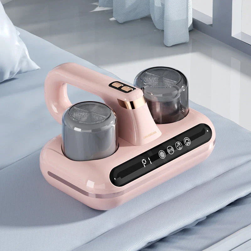 Powerful cordless mattress vacuum cleaner with advanced features for deep cleaning and dust mite removal