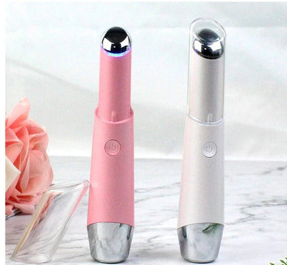 Portable Eye Massager with Vibration and Heat Technology for Reducing Dark Circles and Wrinkles