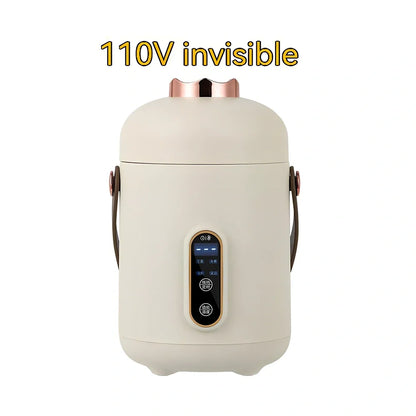 Smart electric stew cooker with transparent visual version showing Gao Peng glass inner liner