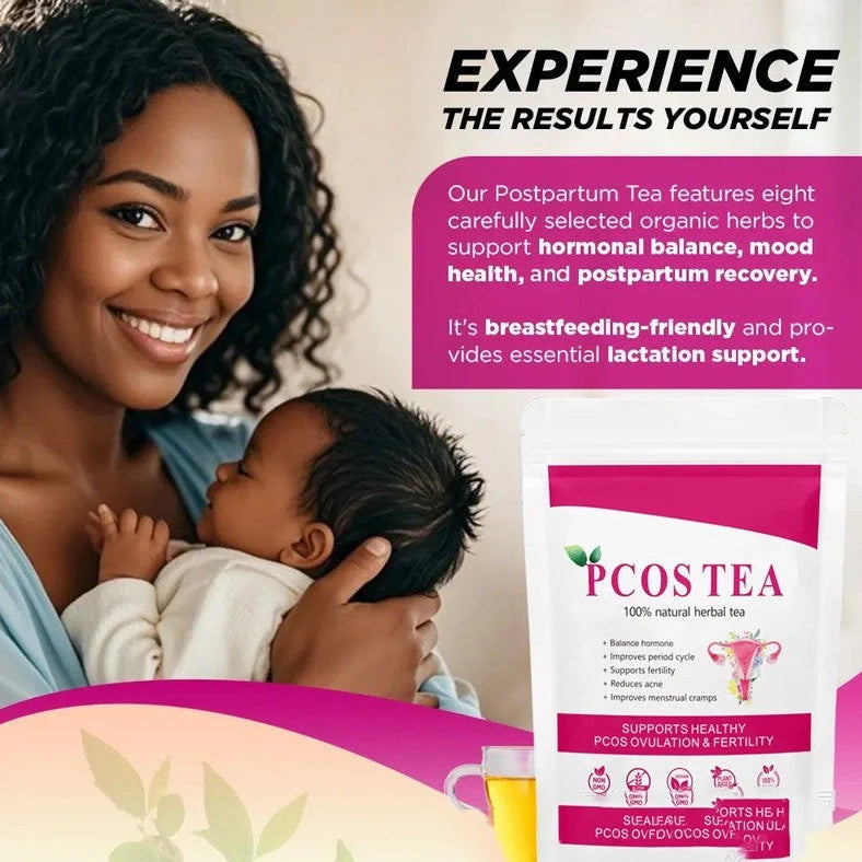 84g Herbal Blend Original PCOS Tea Supplement for women's hormonal health