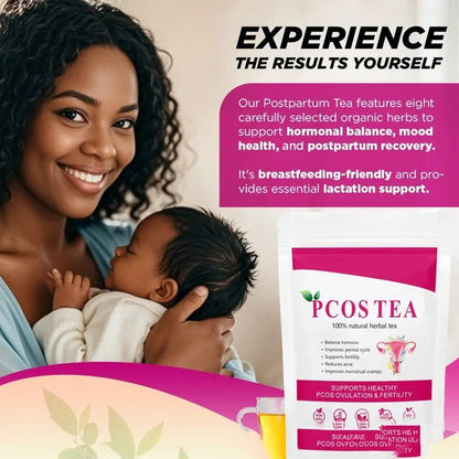 84g Herbal Blend Original PCOS Tea Supplement for women's hormonal health
