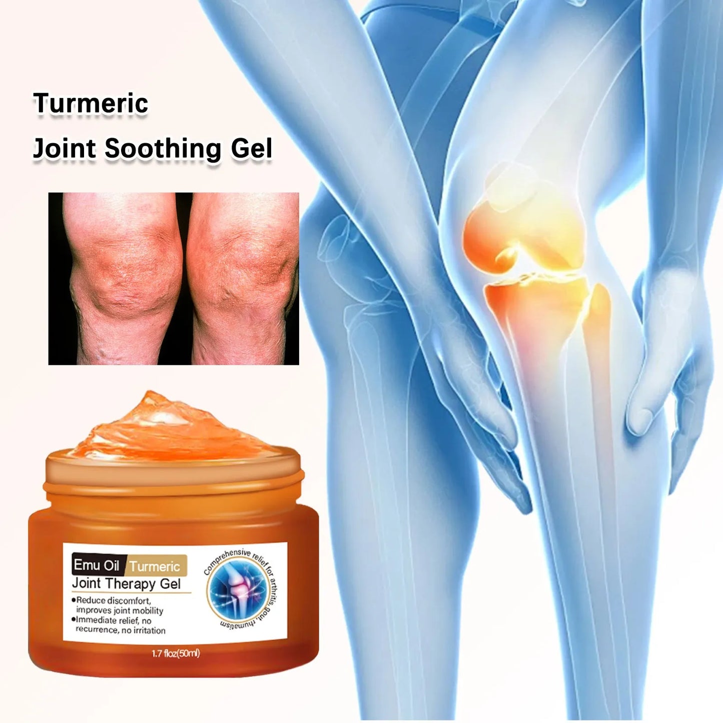 50ml turmeric joint neck cream in container for neck pain relief