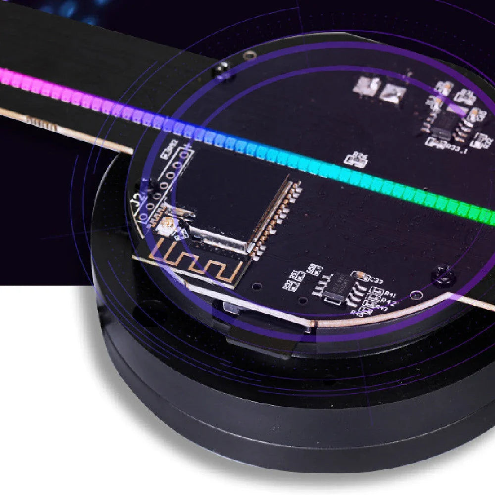 Cutting-Edge Holographic Fan Display for Dynamic Advertising - Mesmerizing 3D Effect, Sleek Design, Versatile Content Support