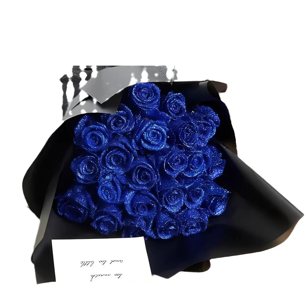 Personalised Valentine's Day preserved bridal bouquet with manual processing in multiple colour options