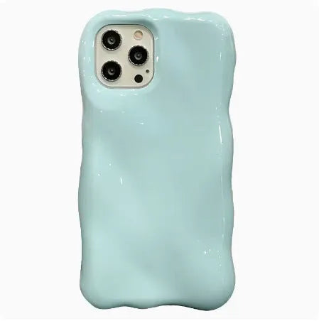 3D macaron candy coloured all-inclusive TPU phone case for iPhone with bracket and magnetic suction, shown in five colours