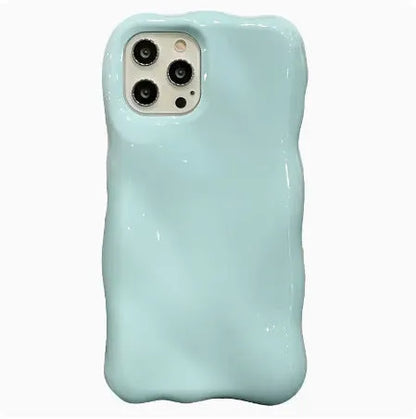 3D macaron candy coloured all-inclusive TPU phone case for iPhone with bracket and magnetic suction, shown in five colours
