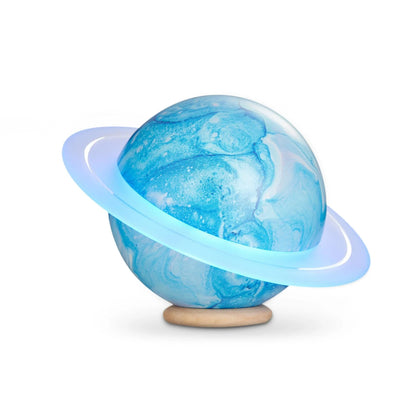 Portable Bluetooth Atmosphere Speaker with Luminous Earth Design - Delivers Rich Soundscape, Mesmerizing Lighting, and Compact Portability