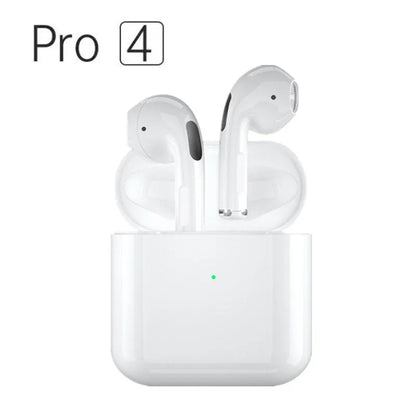 Stereo Binaural Sports Pro4 Wireless Bluetooth-compatible Headset in Pro4 Black and Pro4 White colours
