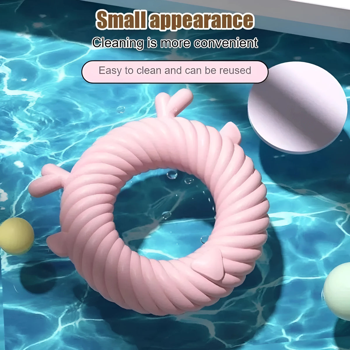 Deer-shaped dog chew toy with spiral grooves in light blue, pink, or green colours
