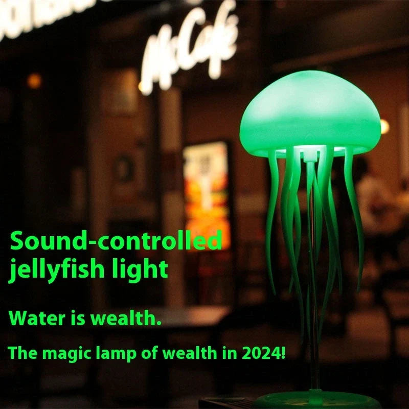 Captivating Jellyfish Lamp with Adjustable Tentacles and Mesmerizing Color-Changing Effects for Relaxation and Ambiance