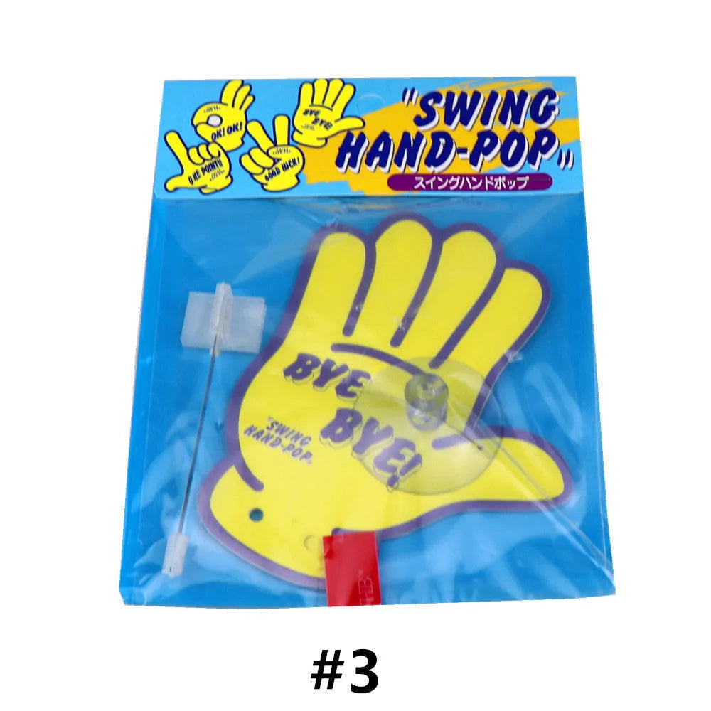 Swing hand cartoon aromatherapy pendant with jasmine green tea fragrance in multiple colour options