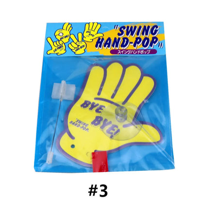 Swing hand cartoon aromatherapy pendant with jasmine green tea fragrance in multiple colour options