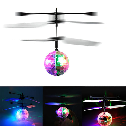 Enchanting Dragonfly-inspired LED magic ball with flexible wings and vibrant lighting, creating a mesmerizing display in a UK home