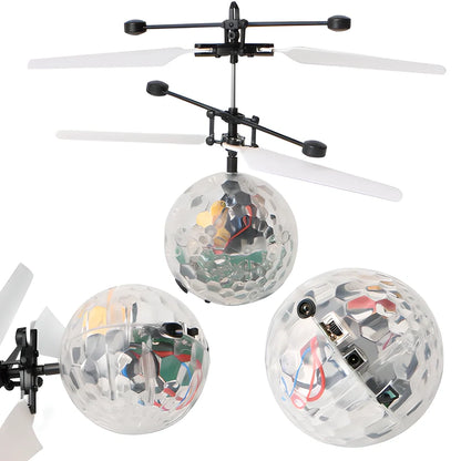 Enchanting Dragonfly-inspired LED magic ball with flexible wings and vibrant lighting, creating a mesmerizing display in a UK home