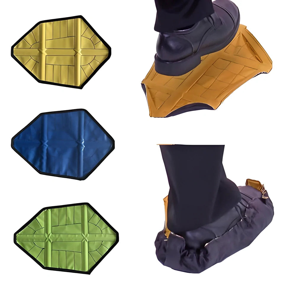 Durable Step-In Shoe Covers - Premium hands-free shoe protection for UK consumers