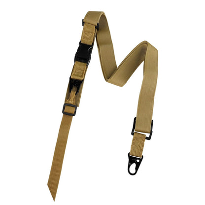148cm nylon crossbody sling strap with alloy snap button buckle in black, army green, or khaki