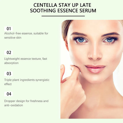 30ml Centella asiatica soothing solution bottle for sensitive skin skincare