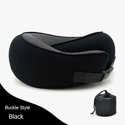 Comfortable U-Shaped Travel Neck Pillow in various colors, designed to provide superior neck support and relaxation during long journeys.