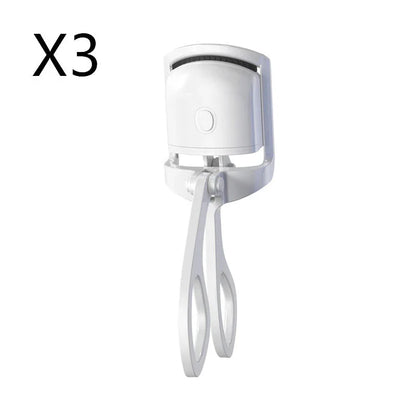 Heated Eyelash Curler with Dual Temperature Settings and Rechargeable Battery for Long-Lasting, Natural-Looking Curl