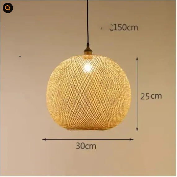 Pastoral style chandelier available in diameters from 20cm to 55cm with three-head configuration options