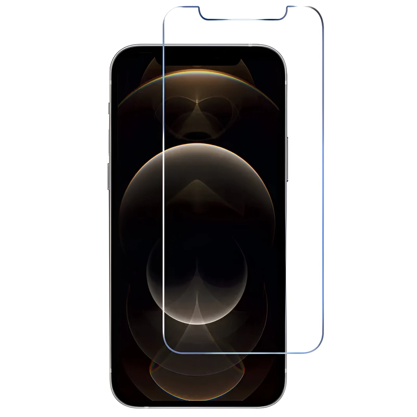 iPhone privacy screen protector tempered glass with matte anti-peeping finish