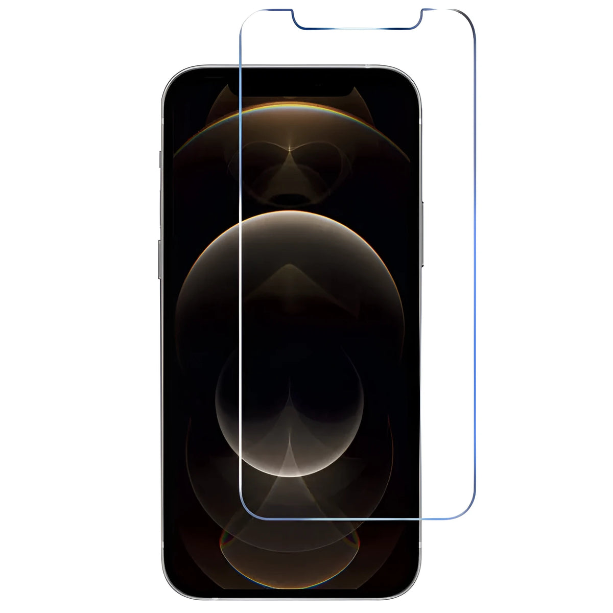 iPhone privacy screen protector tempered glass with matte anti-peeping finish