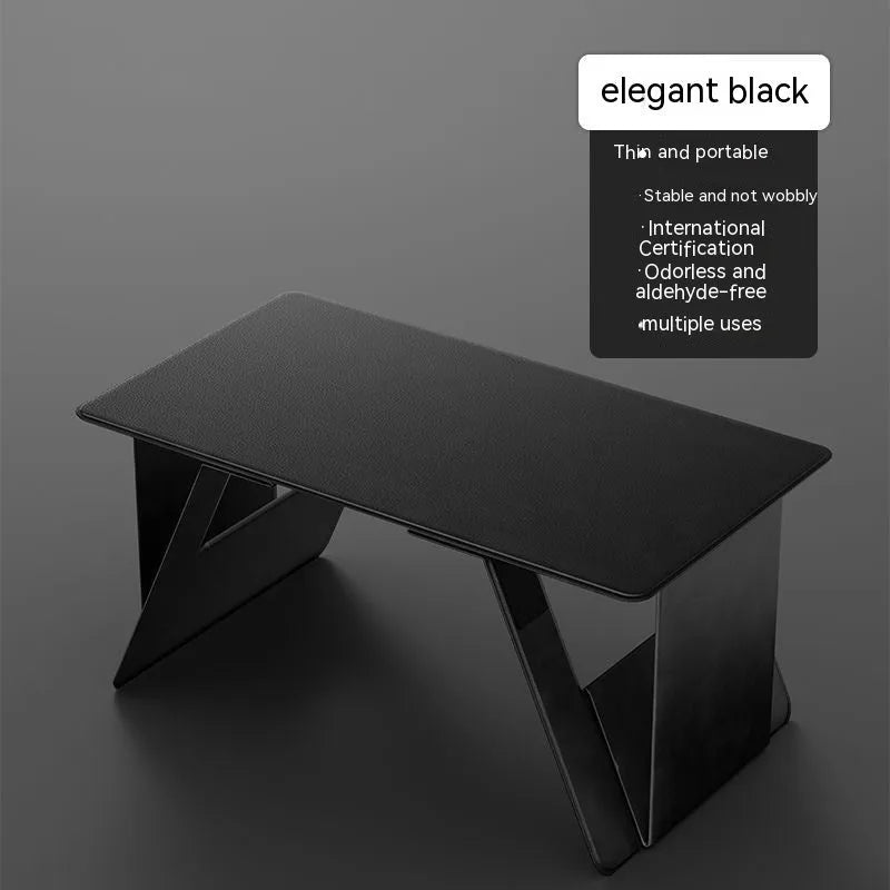 Foldable wooden laptop tablet stand with storage, standard 44 x 24cm or plus size 54.5 x 25cm.